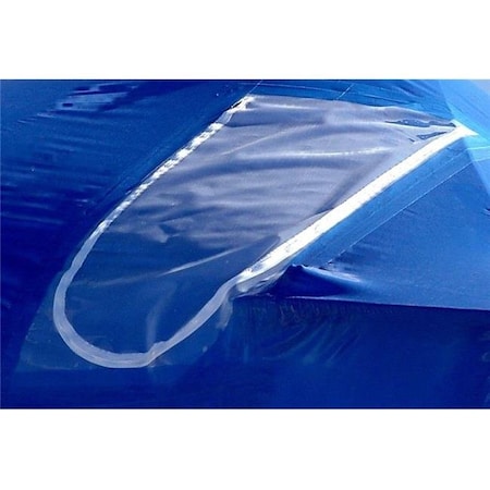 Dr Shrink Dr. Shrink DS-72B 36 x 72 in. Shrink Zipper Access Door; Blue DS-72B